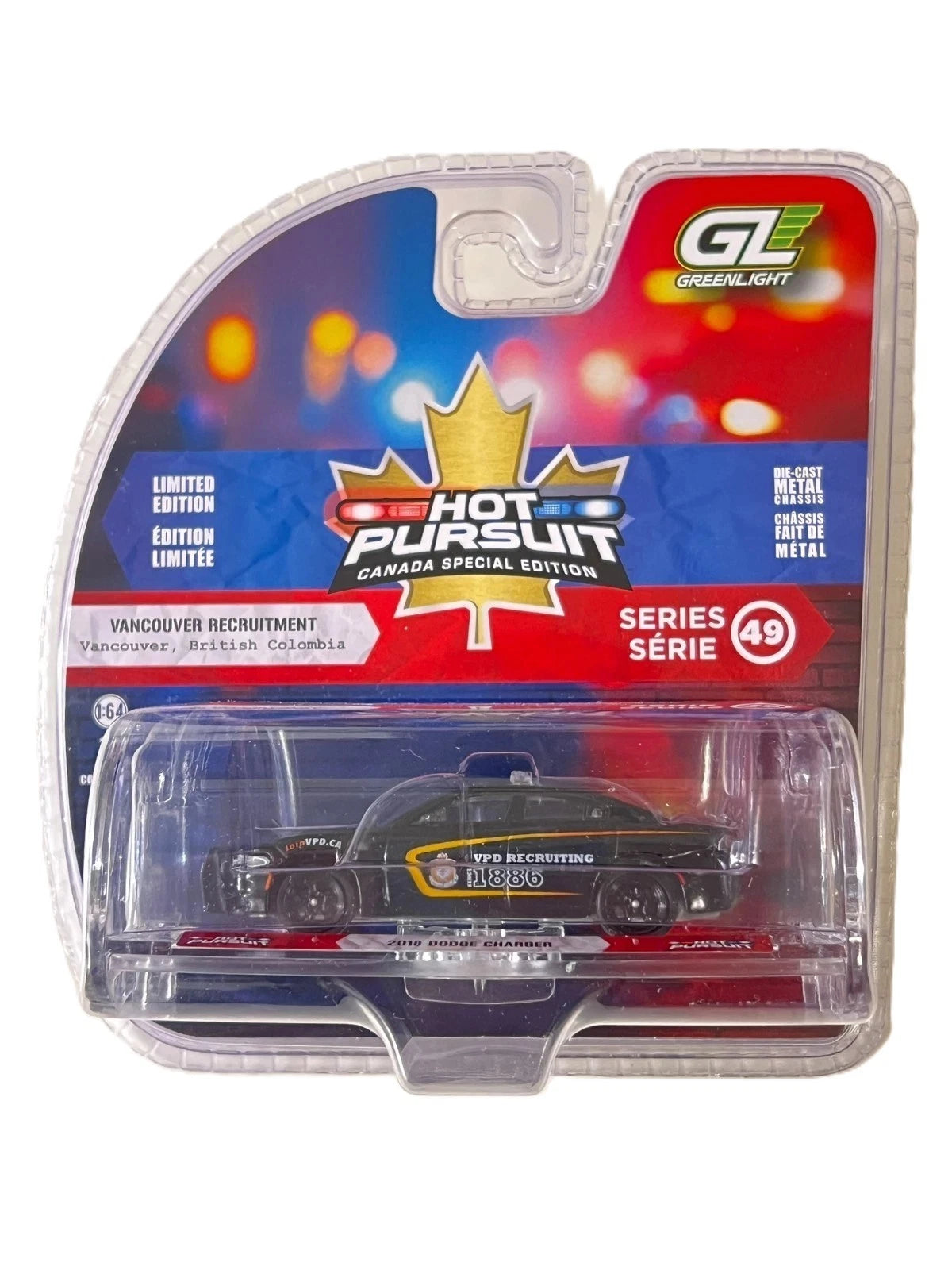 Ensemble Greenlight Set-Hot Pursuit Series - Canada Special Edition Assortment