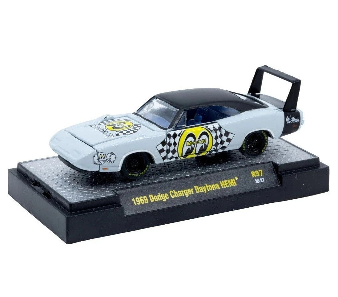 M2 Machines 1:64 1969 Dodge Charger Daytona HEMI – Detroit-Muscle Release 97 – 32600-97-B
