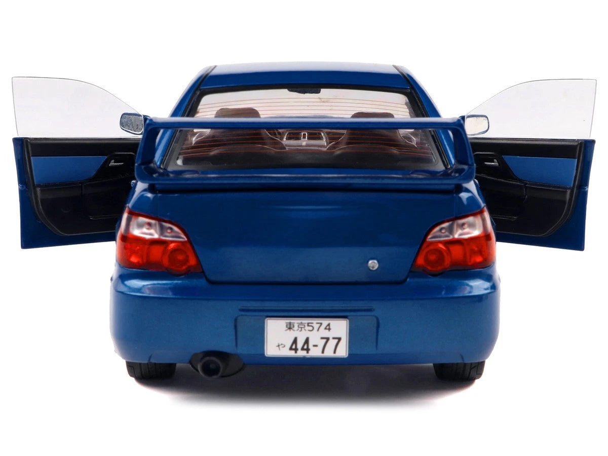SOLIDO-2003 Subaru Impreza WRX STI-Blue (S1812301)
