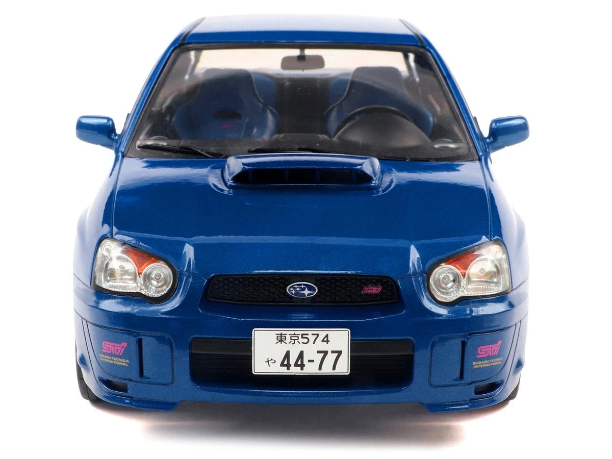 SOLIDO-2003 Subaru Impreza WRX STI-Blue (S1812301)