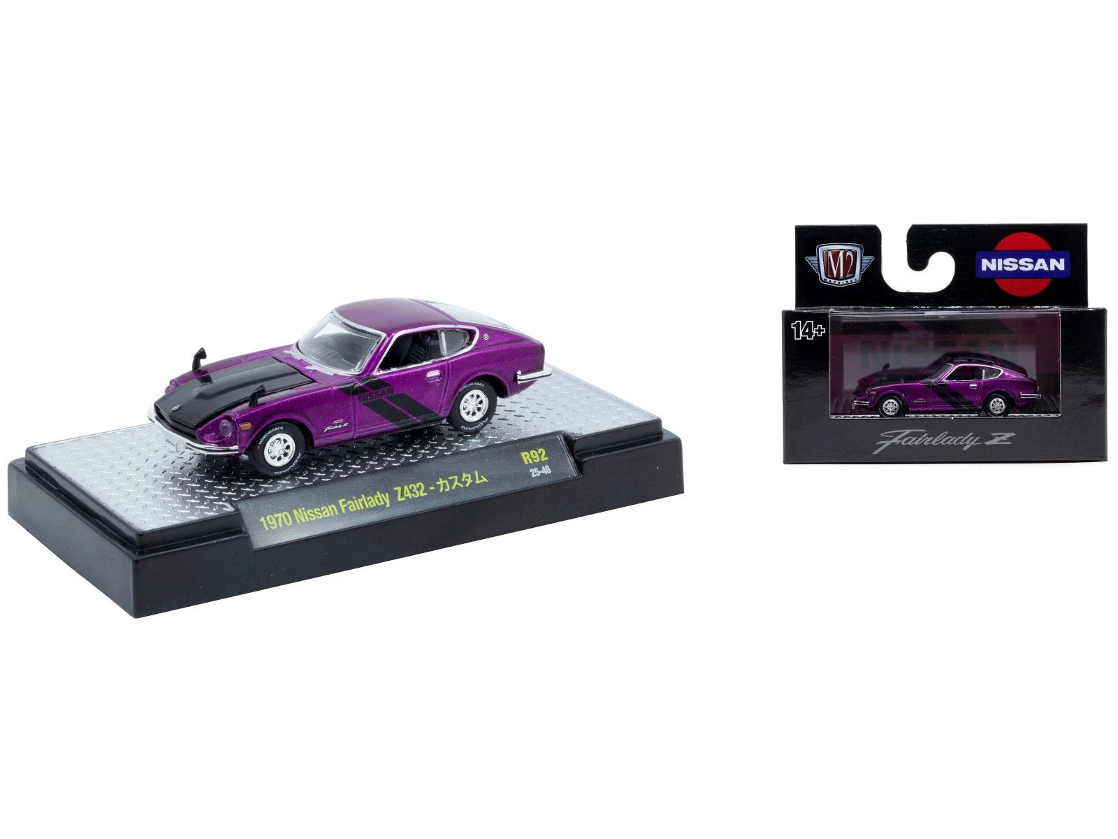 1970 Nissan Fairlady Z432-Purple (32600-1970-92-NISSAN) (M2 Machines Detroit Muscle 32600-92)