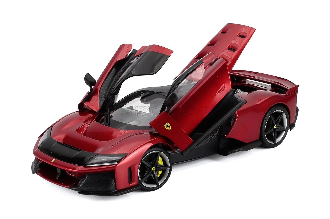 BURAGO 1/18-FERRARI - F80 2024 - BLACK WHEELS