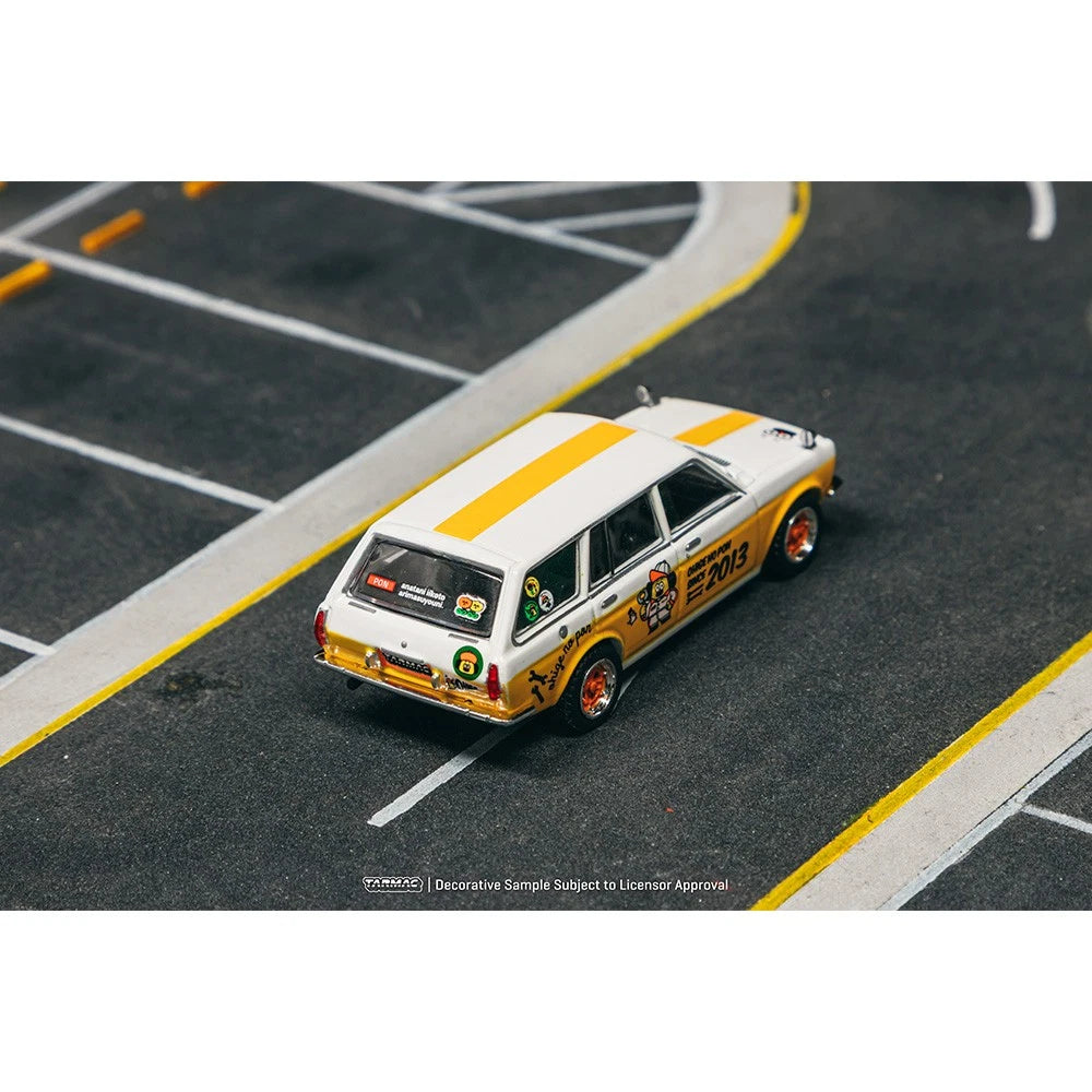 Tarmac Works Global64 1:64 Datsun Bluebird 510 Wagon OHIGE no PON – T64G-026-ONP