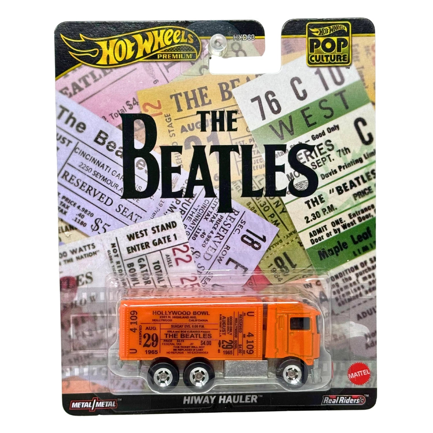 The Beatles, HIWAY HAULER (HVJ41), Hot Wheels Premium 2024, Pop Culture