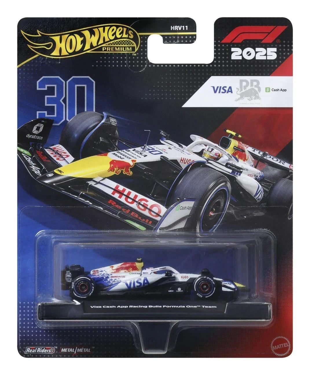 Hot Wheels 1:64 F1 2025 Racing Premium J Assortment Factory Sealed Case