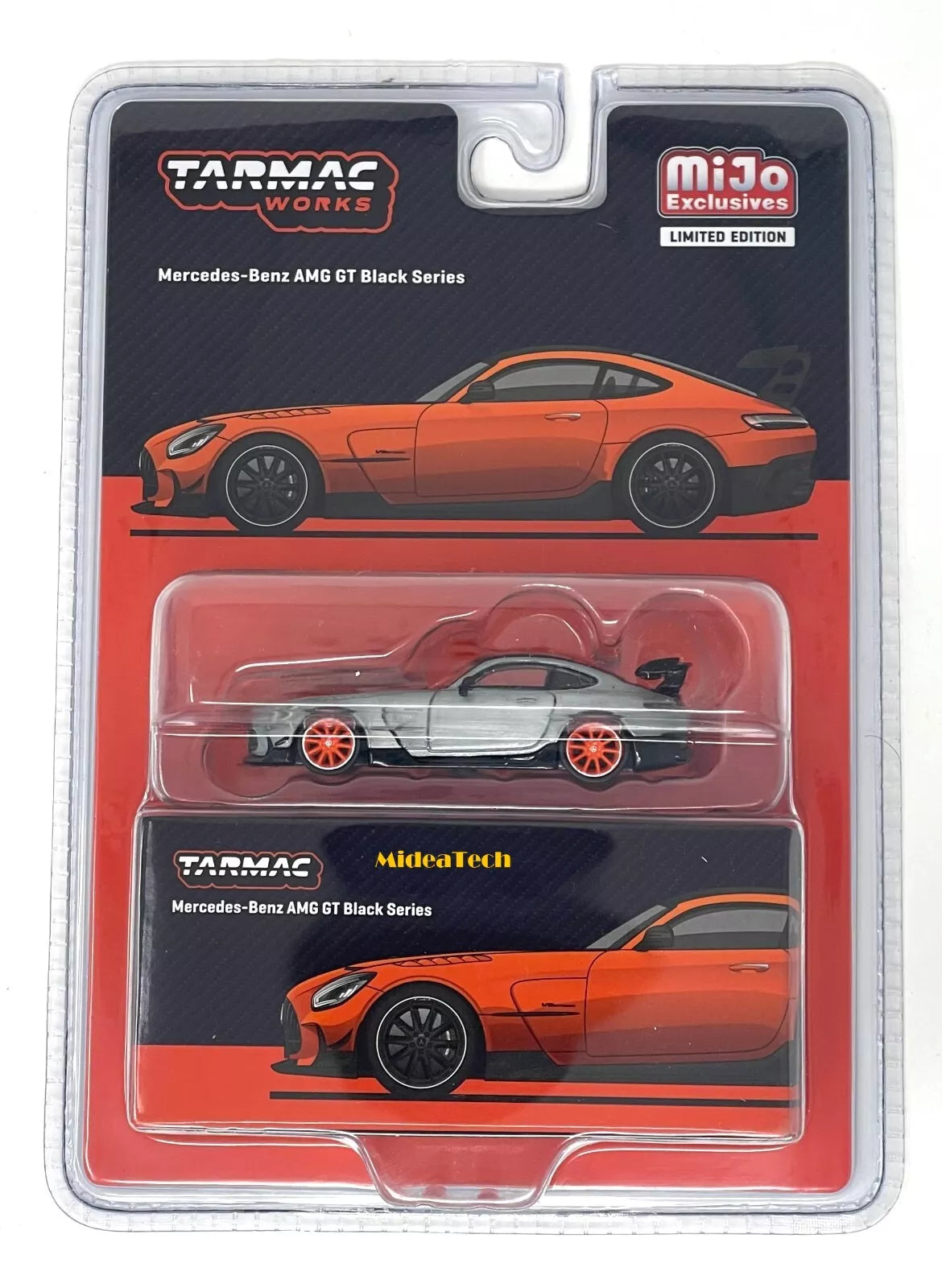 CHASE CAR Mercedes-Benz AMG GT Black Series Orange – Tarmac Works 1:64 (T64G-042-OR-CHASE)