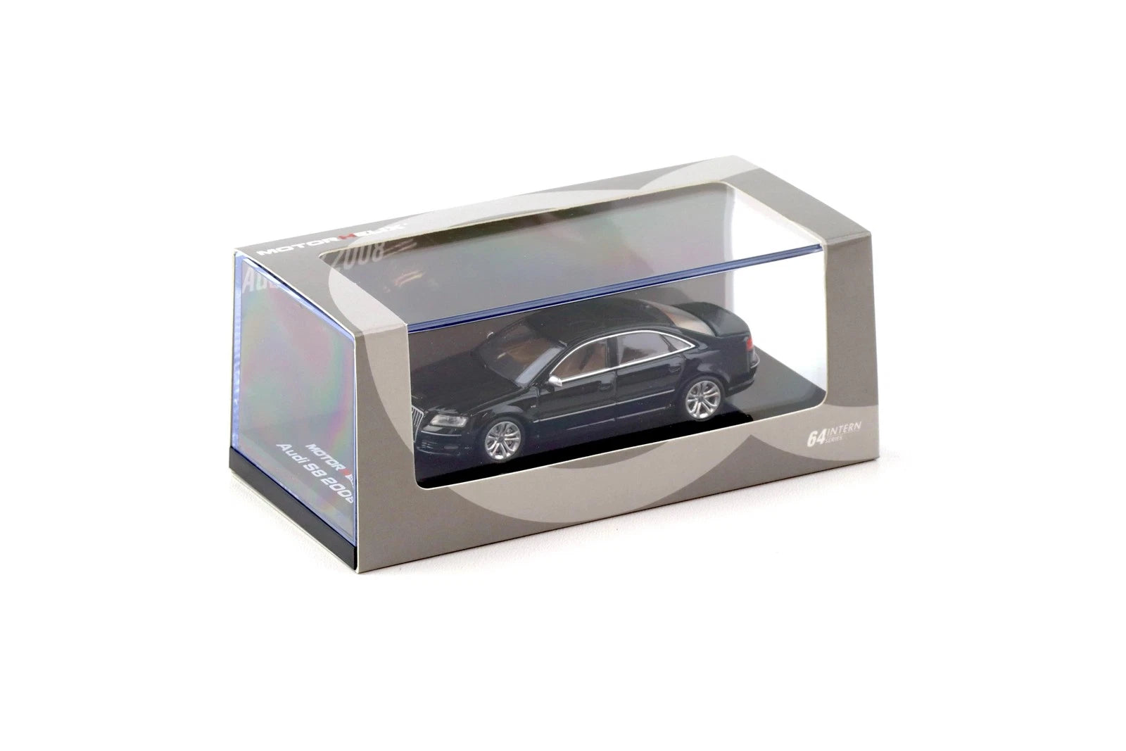Motorhelix 1/64-Audi A8 (D3) Facelift 2008 (M68216)