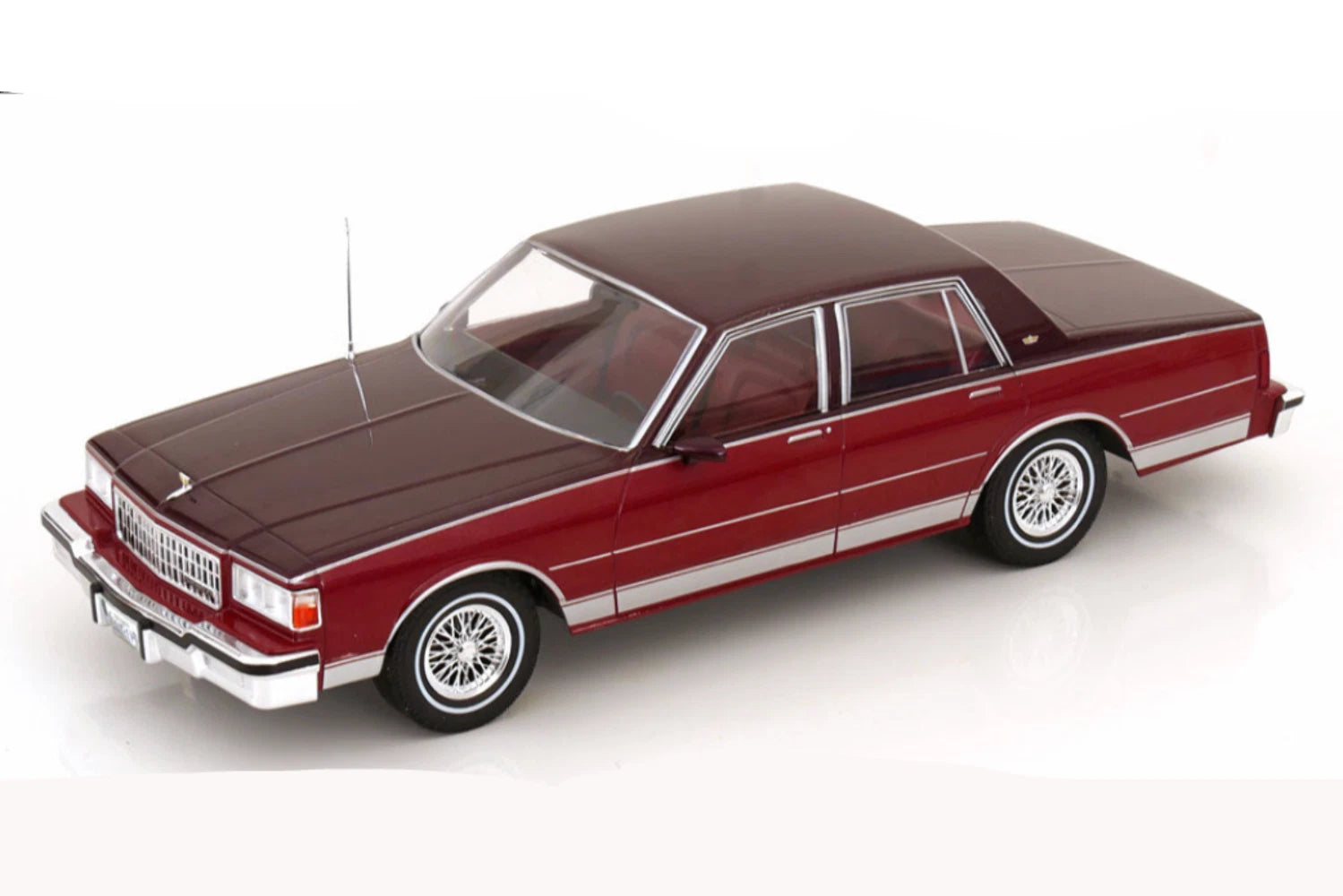 1987 Chevrolet Caprice-(Dark Metallic Red)