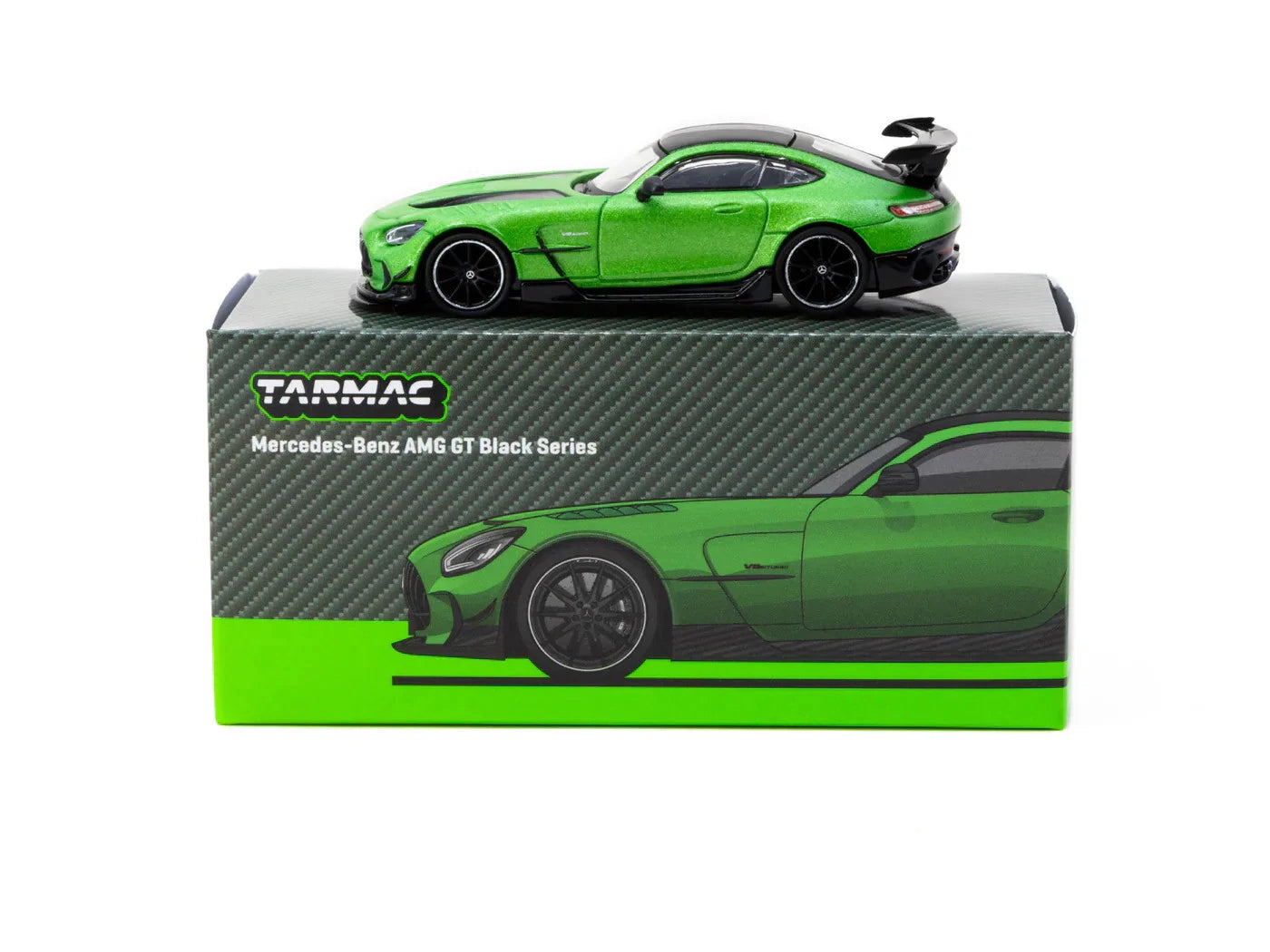 Tarmac WORKS GLOBAL64 1/64 Mercedes-Benz AMG GT Black Series Green T64G-042-GR