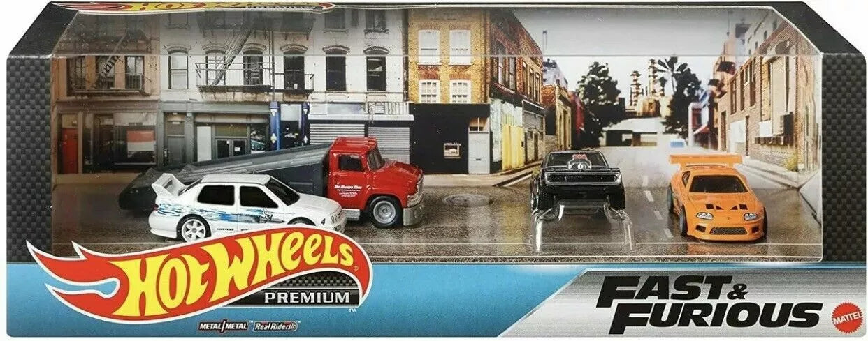 HOT WHEELS PREMIUM FAST & FURIOUS GARAGE DIORAMA
