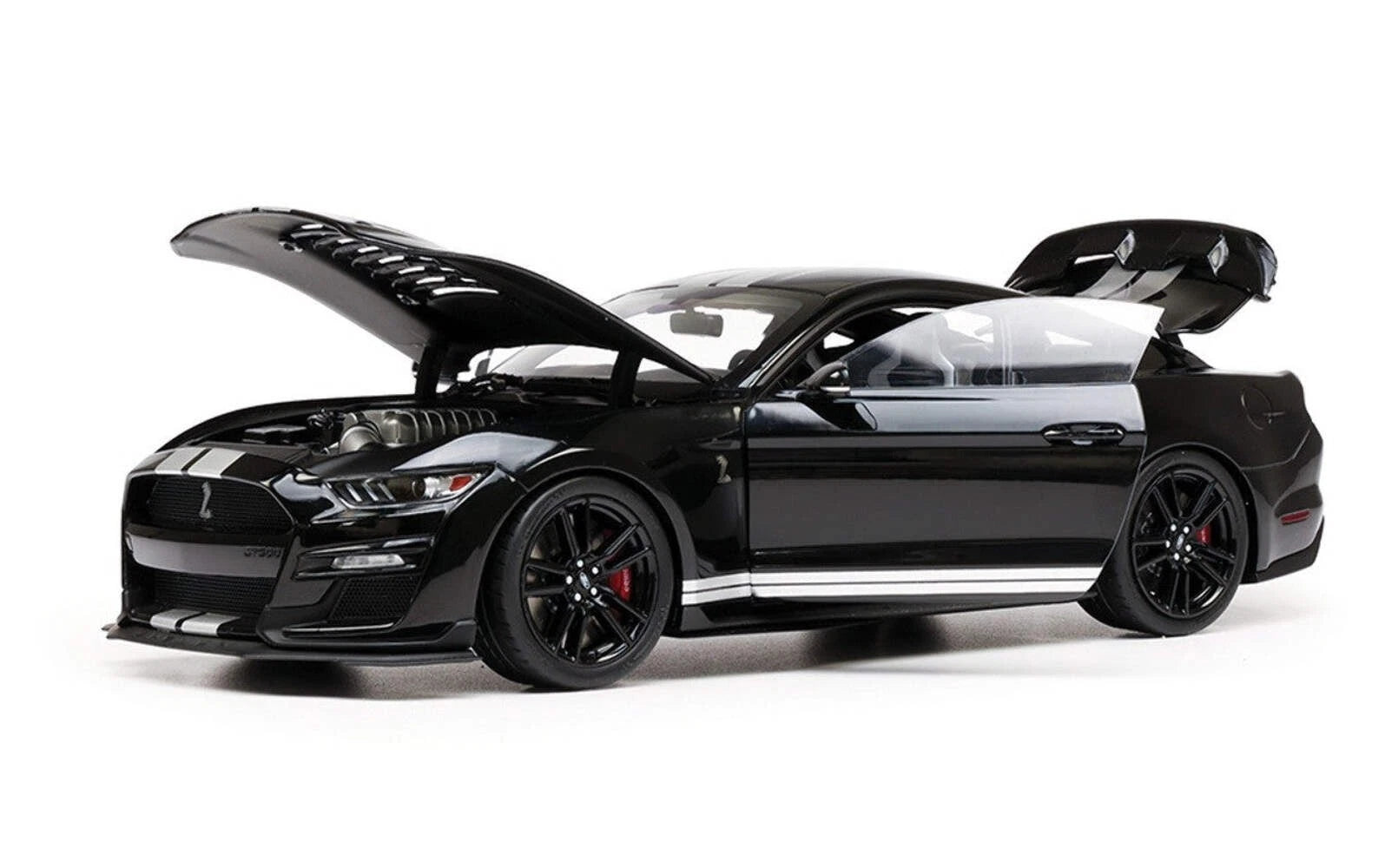 2022 Ford Mustang Shelby GT500 - Shadow Black (1:18)
