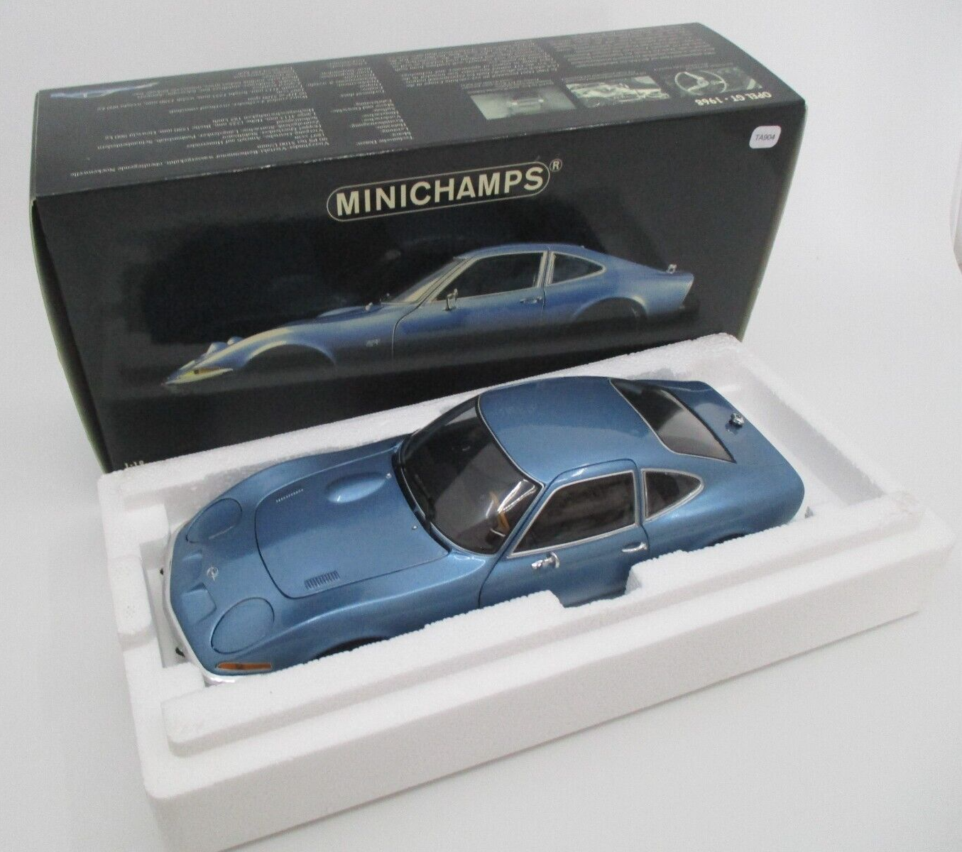 OPEL GT 1968 METALLIC BLUE TBE