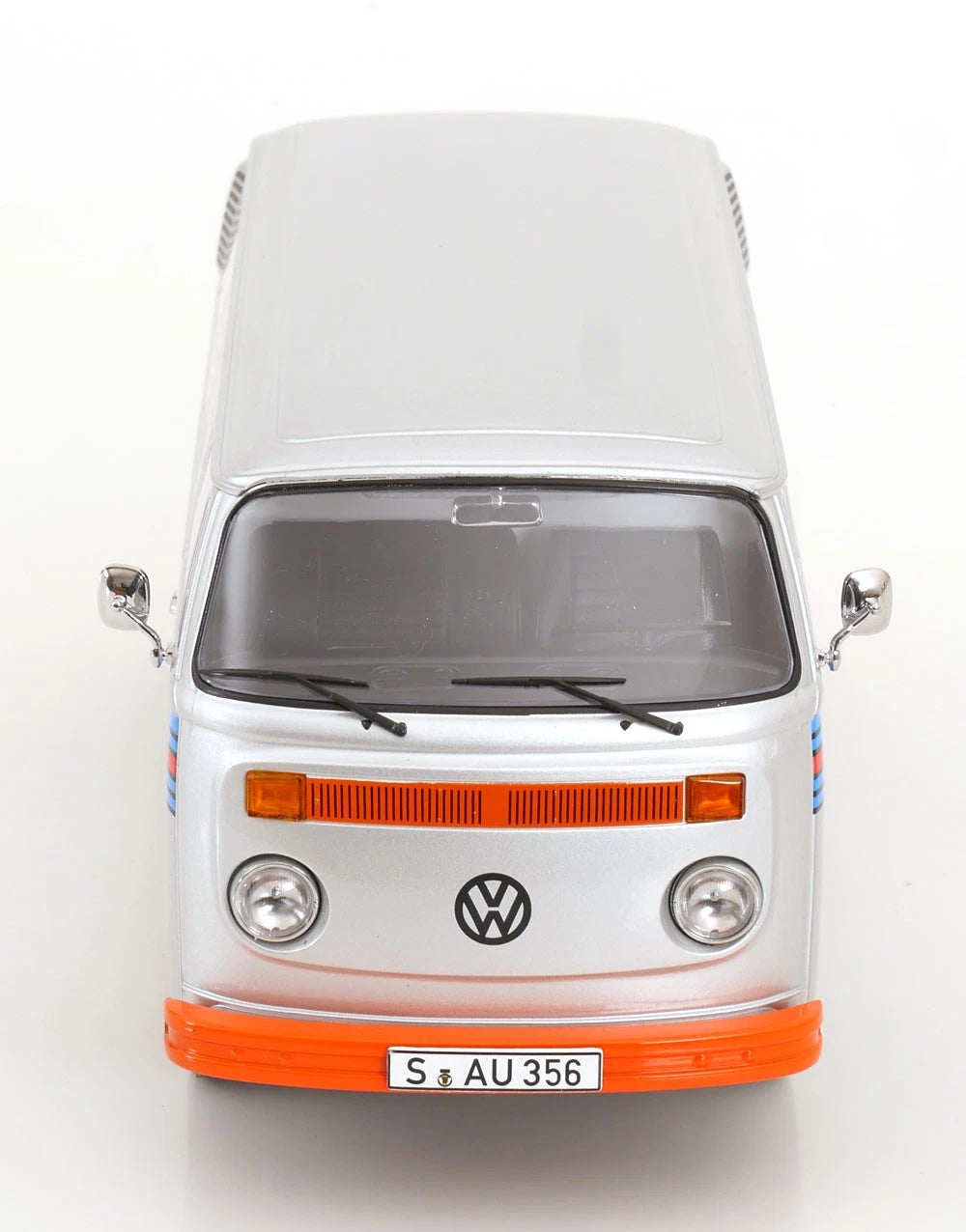 VOLKSWAGEN T2B DELIVERY VAN PORSCHE MARTINI RACING SILVER 1972