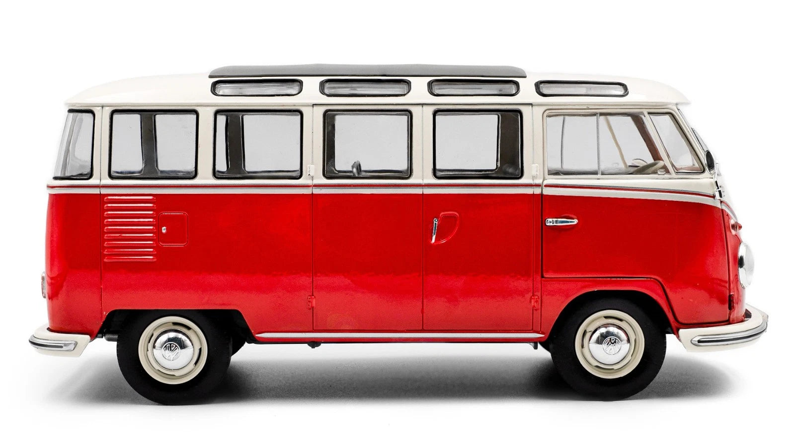 SOLIDO- VOLKSWAGEN Type 1 Samba 1962-Red (S1813402)