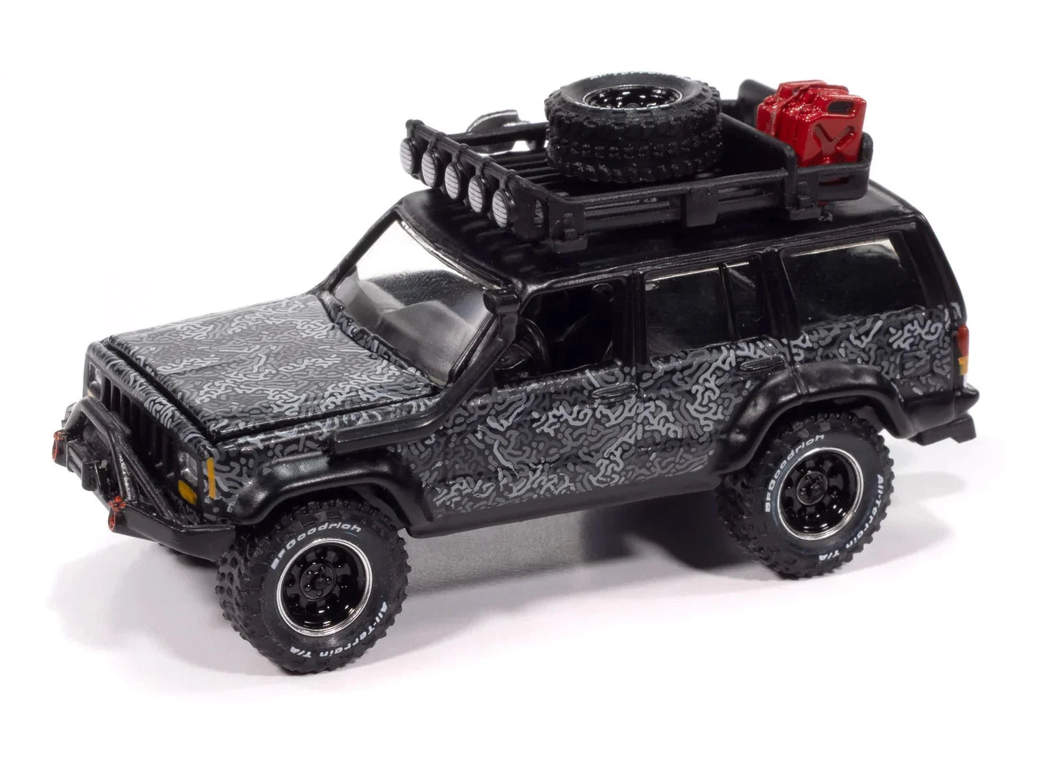 Johnny Lightning-Jeep Cherokee XJ "Tow & Go" Series JLBT022-3