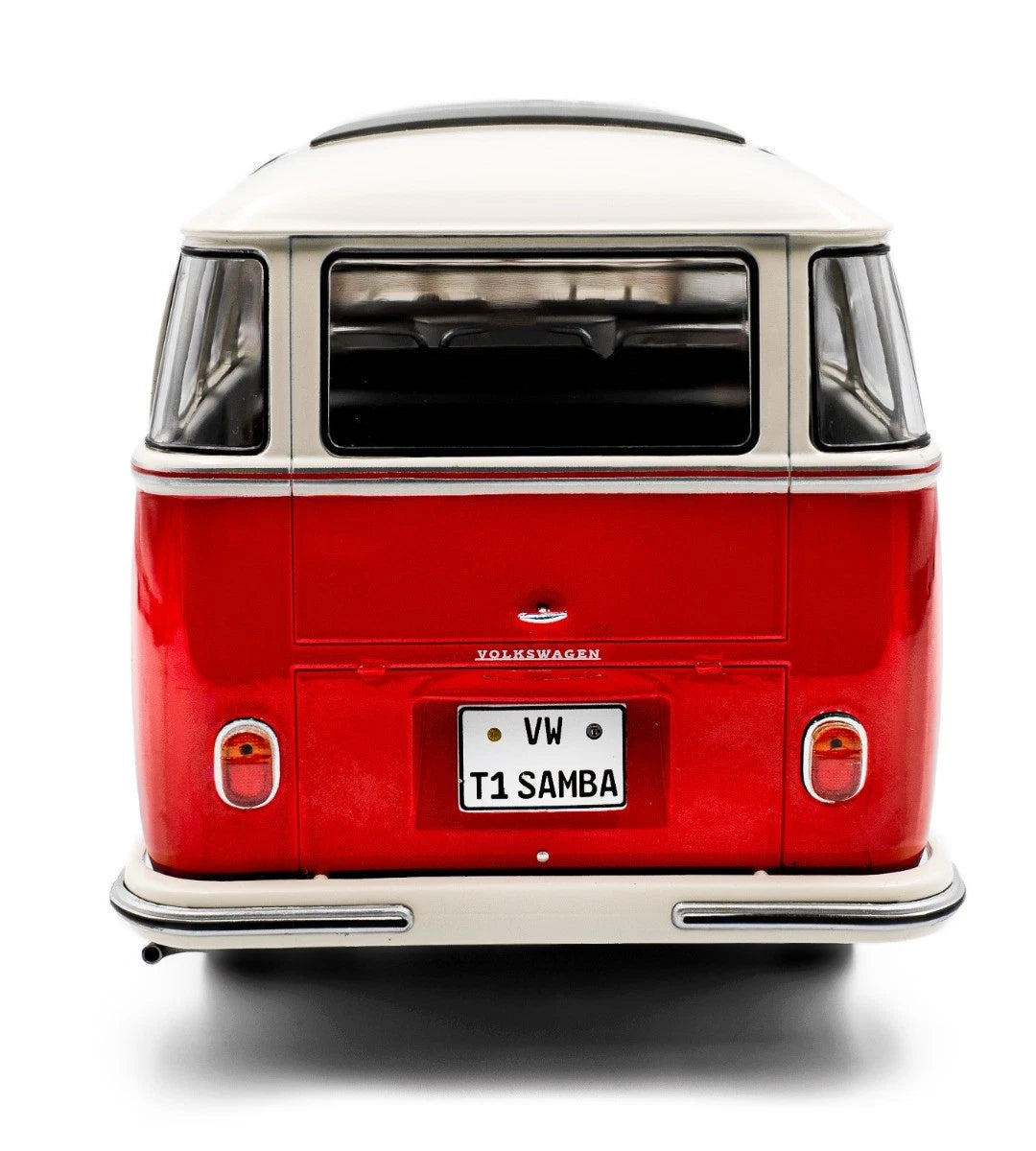 SOLIDO- VOLKSWAGEN Type 1 Samba 1962-Red (S1813402)