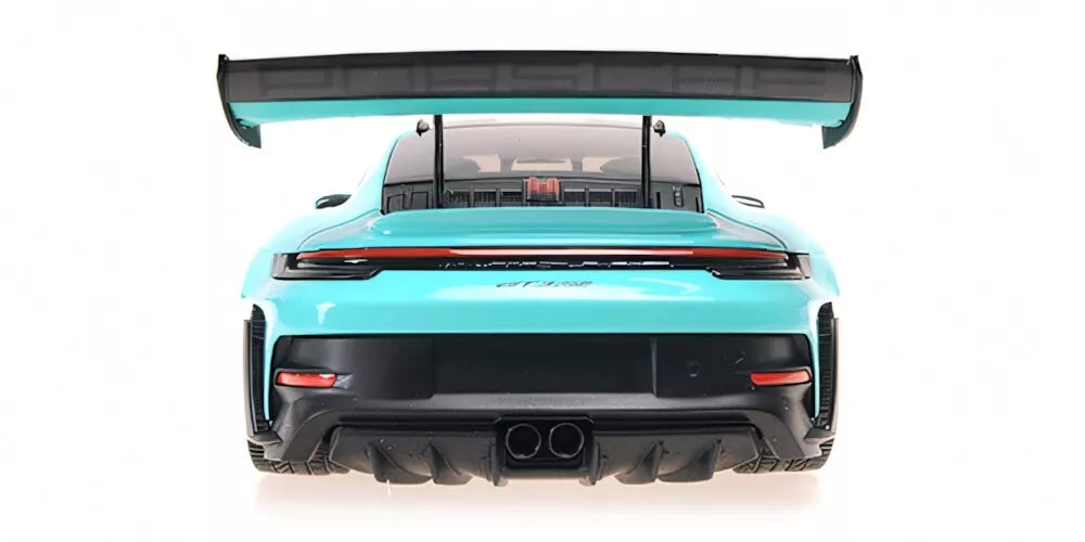 PORSCHE 911 (992) GT3RS GREEN DARK SILVER WHEELS 2024
