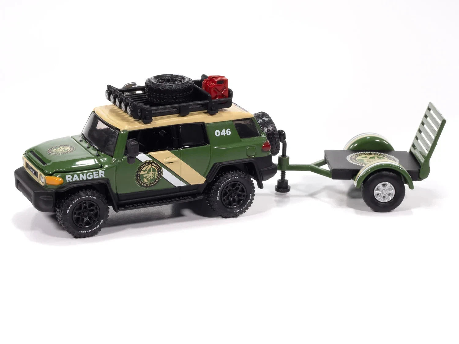 Johnny Lightning-2014 Toyota FJ Cruiser "Tow & Go" Series JLBT022-2