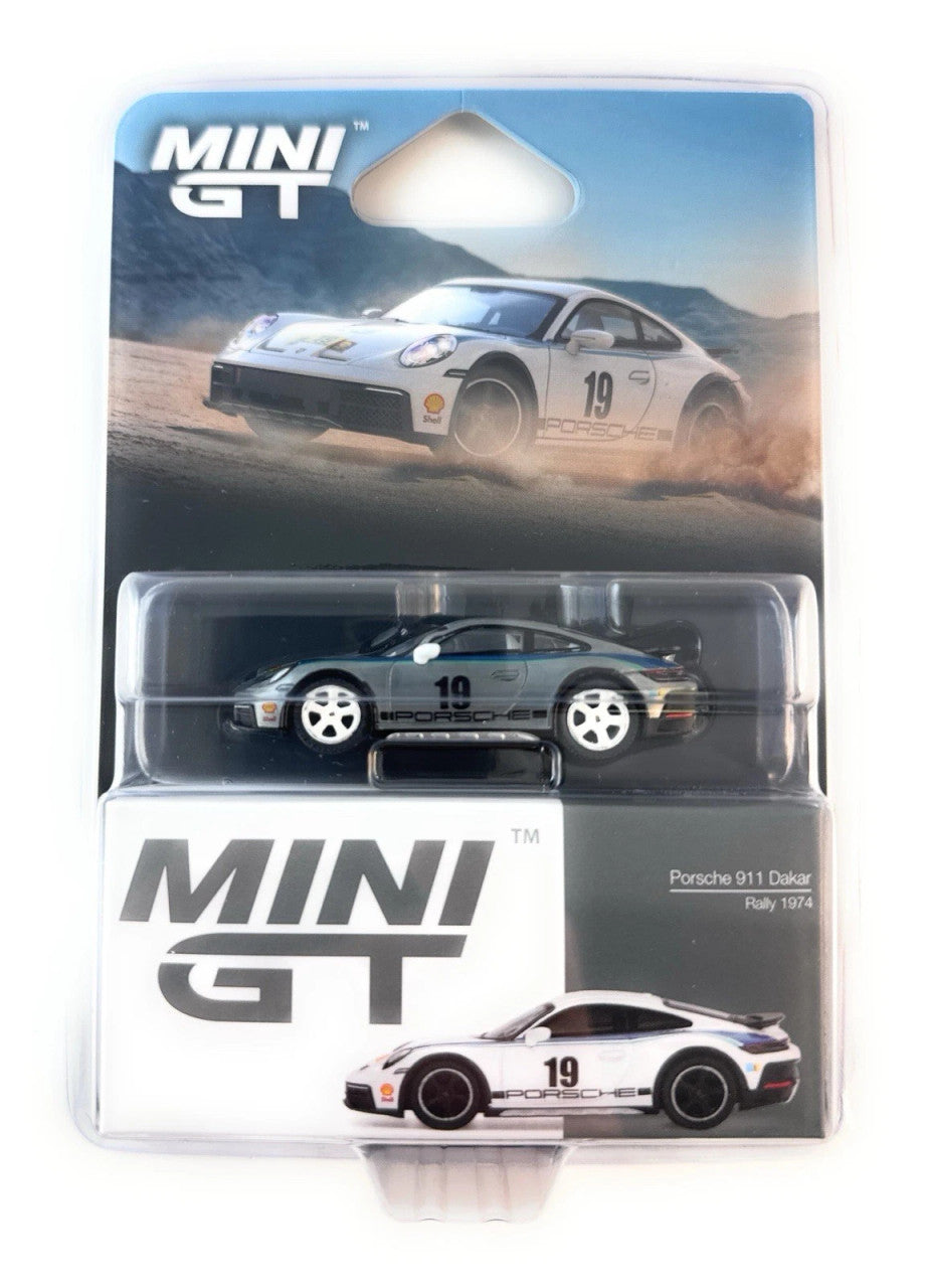 CHASE CARS-Mini GT-Porsche 911 Dakar Rally 1974 – (White) CHASE-MGT01009