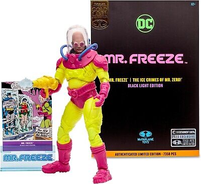 Figurine DC Multiverse Mr Freeze (Black Light Gold) 7" Figure