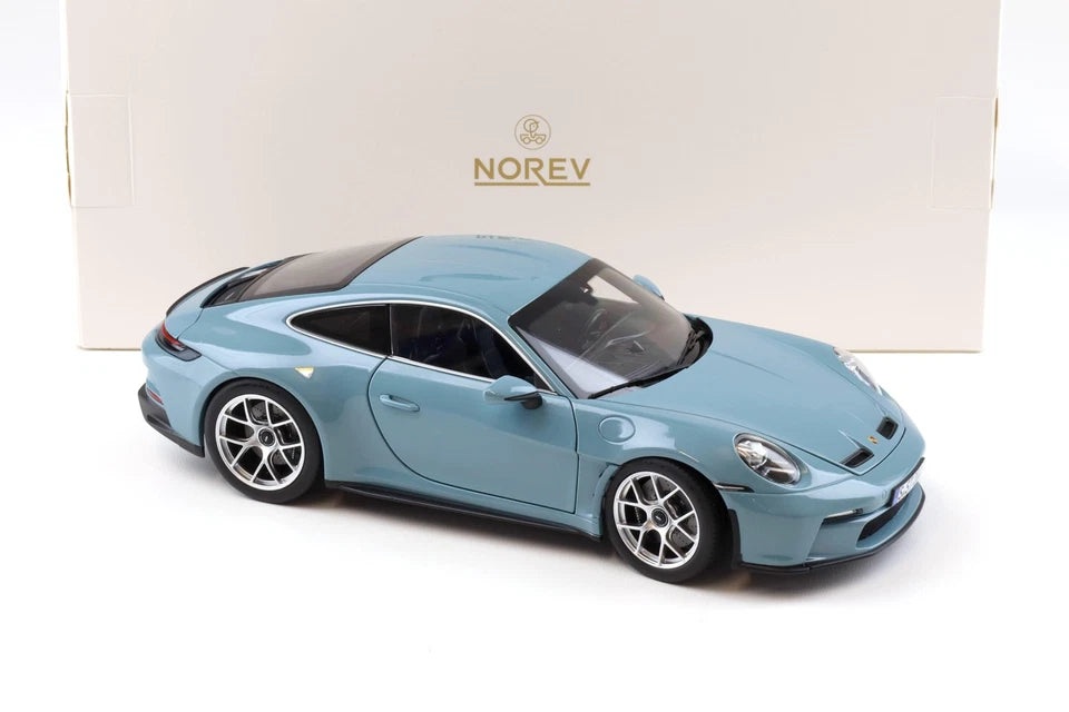 NOREV-Porsche 911 992 S/T Coupe 2023 Meissen Blue (187470)