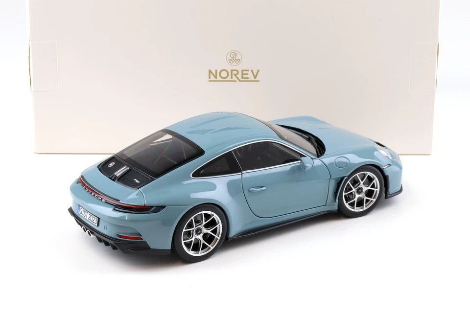 NOREV-Porsche 911 992 S/T Coupe 2023 Meissen Blue (187470)