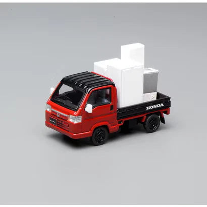 Motorhelix 1/64 - Intern Series 1/64 Honda ACTY Truck Flame Red x Black M65602