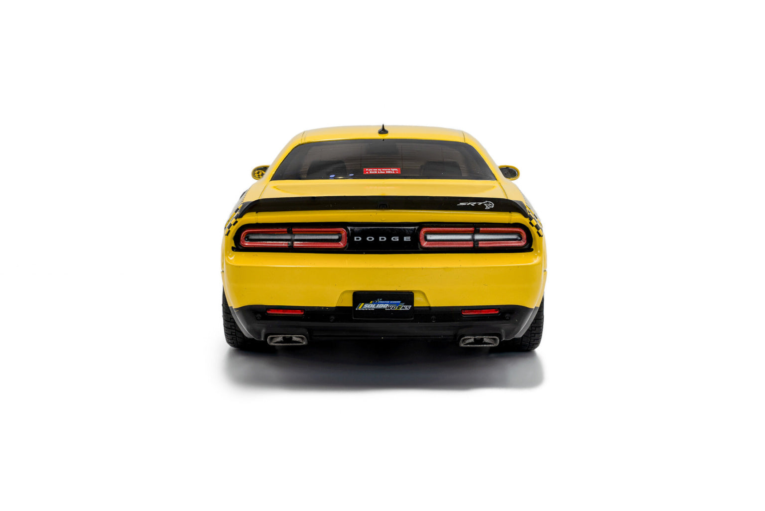 Solido 1:18 2023 Dodge Challenger SRT Hellcat Redeye Widebody NYC Hellcab – Yellow S1805716