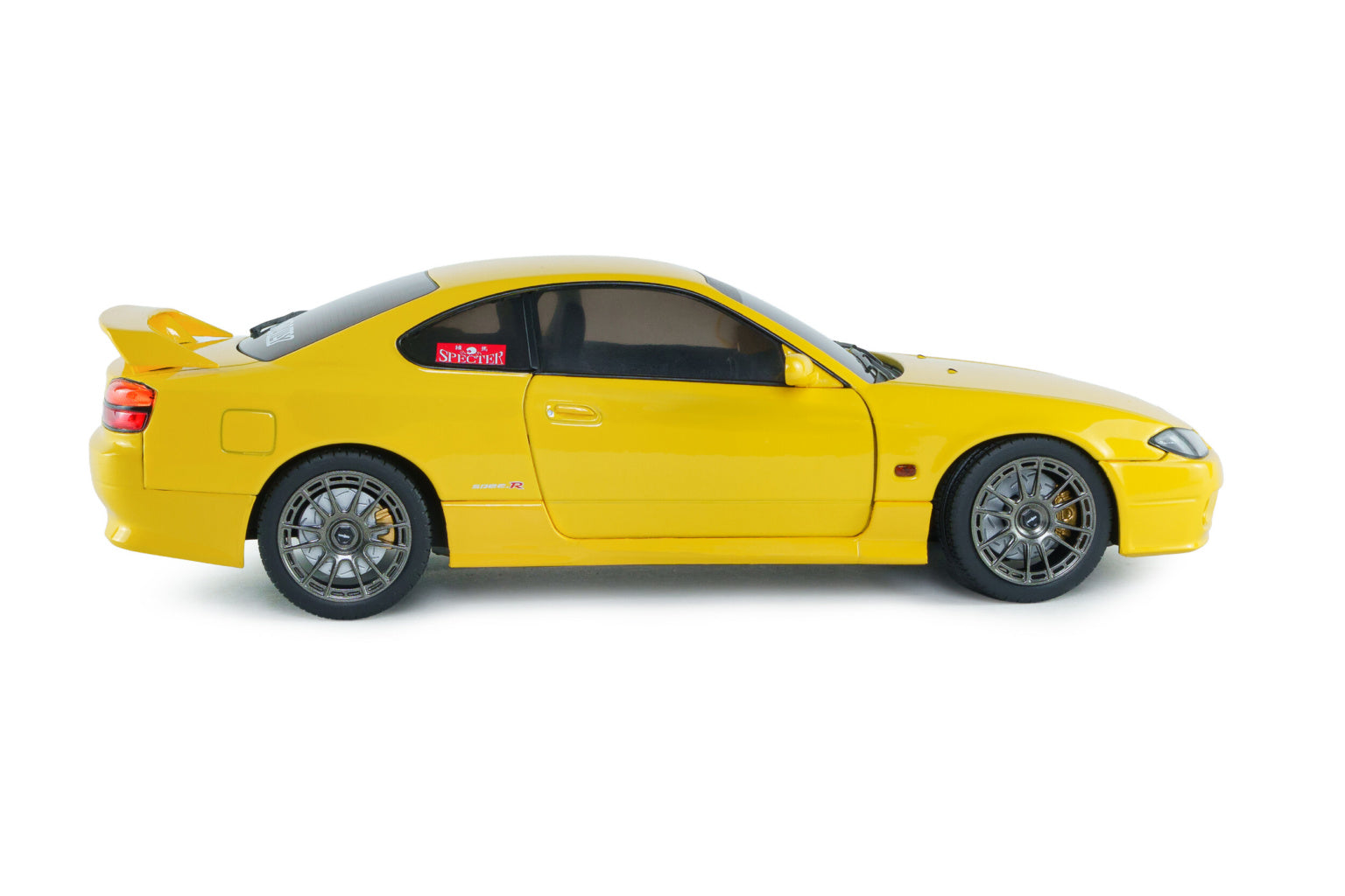 1999 Nissan Silvia (S15) Spec-R Aero Lightning Yellow – Solido 1:18 – S1812206