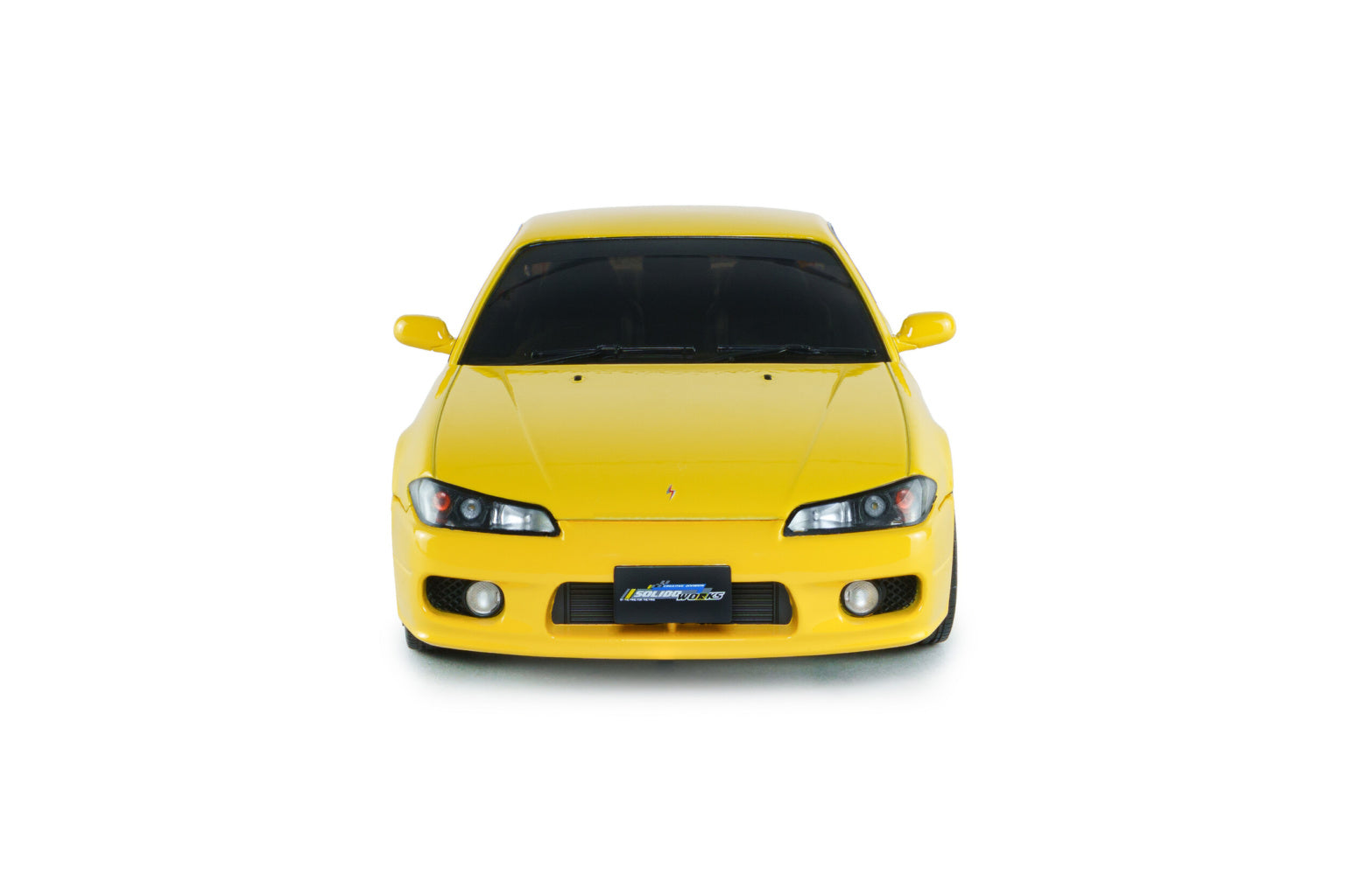1999 Nissan Silvia (S15) Spec-R Aero Lightning Yellow – Solido 1:18 – S1812206