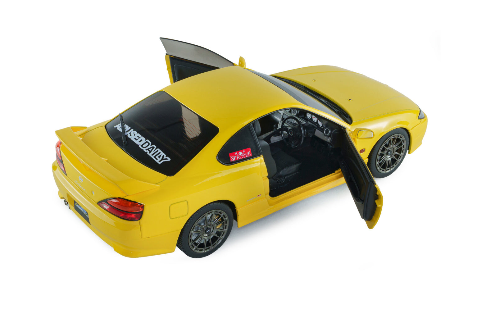 1999 Nissan Silvia (S15) Spec-R Aero Lightning Yellow – Solido 1:18 – S1812206