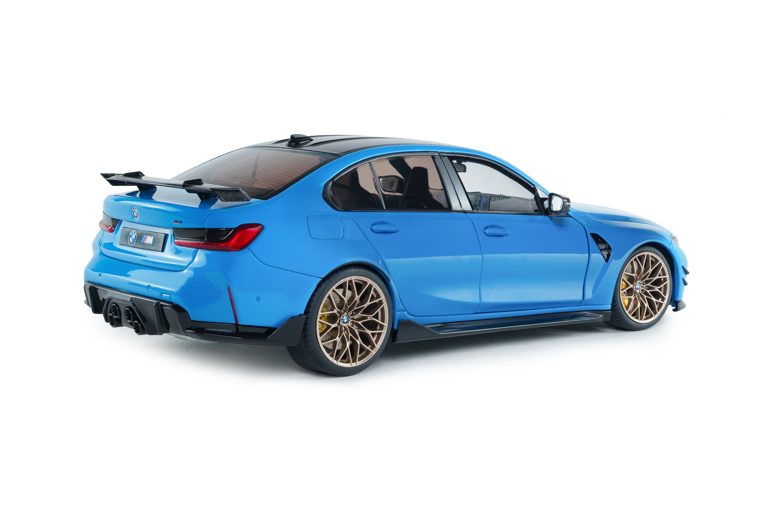 BMW M3 Performance Parts 2024 – Bleu Daytona Beach – Solido 1:18 – S1814303