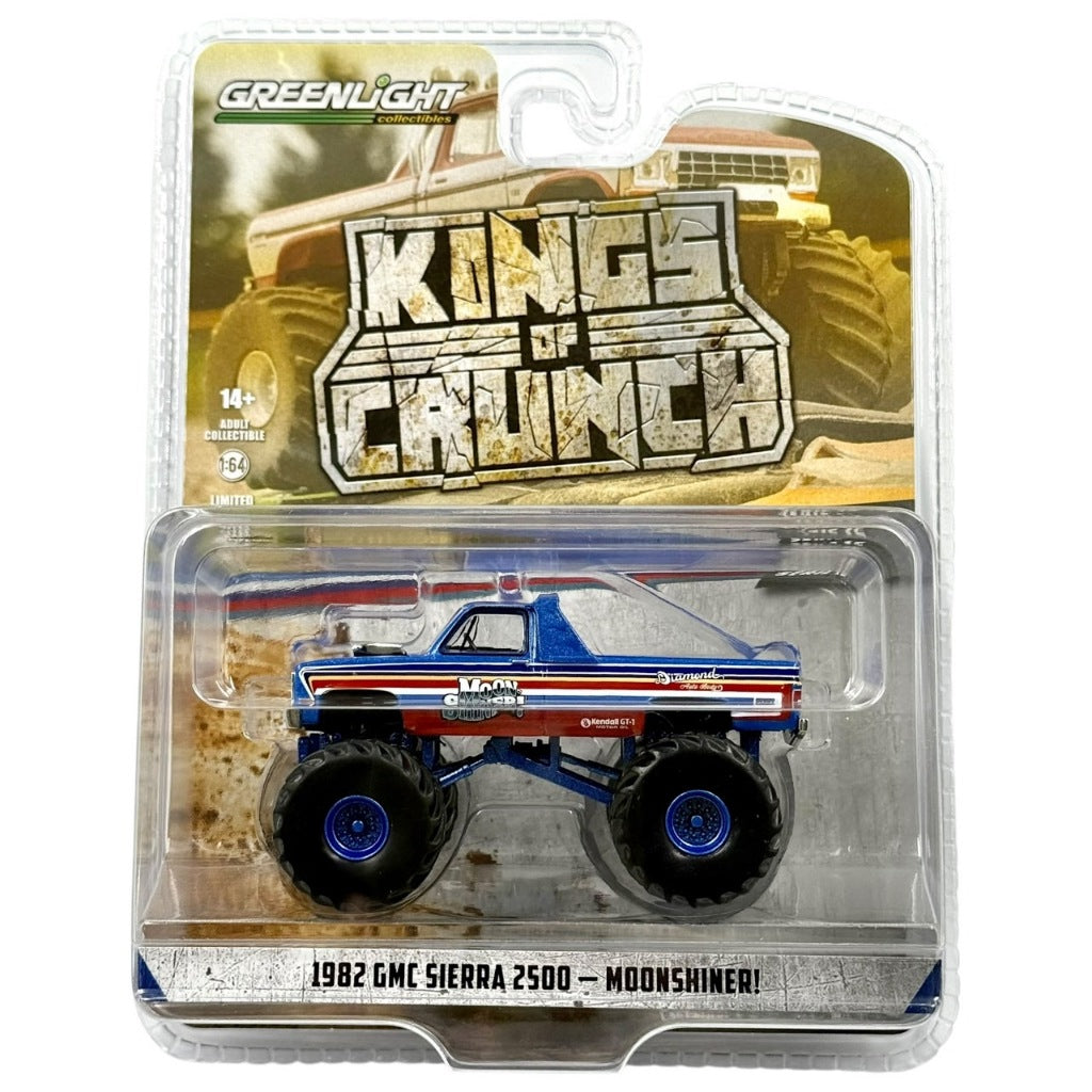 GreenLight 1:64 Kings of Crunch Série 16 – GMC Sierra 2500 1982 – Édition limitée GL49160-A