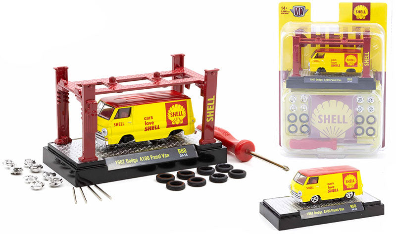 Shell - 1967 Dodge A100 Panel Van - M2 Model Kit Release 68