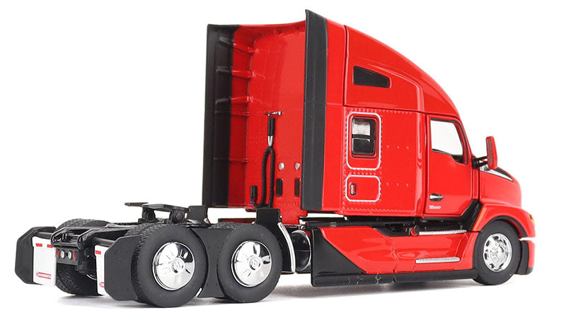 Kenworth T680 76" High Roof Sleeper Cab Truck Tractor (Viper Red)