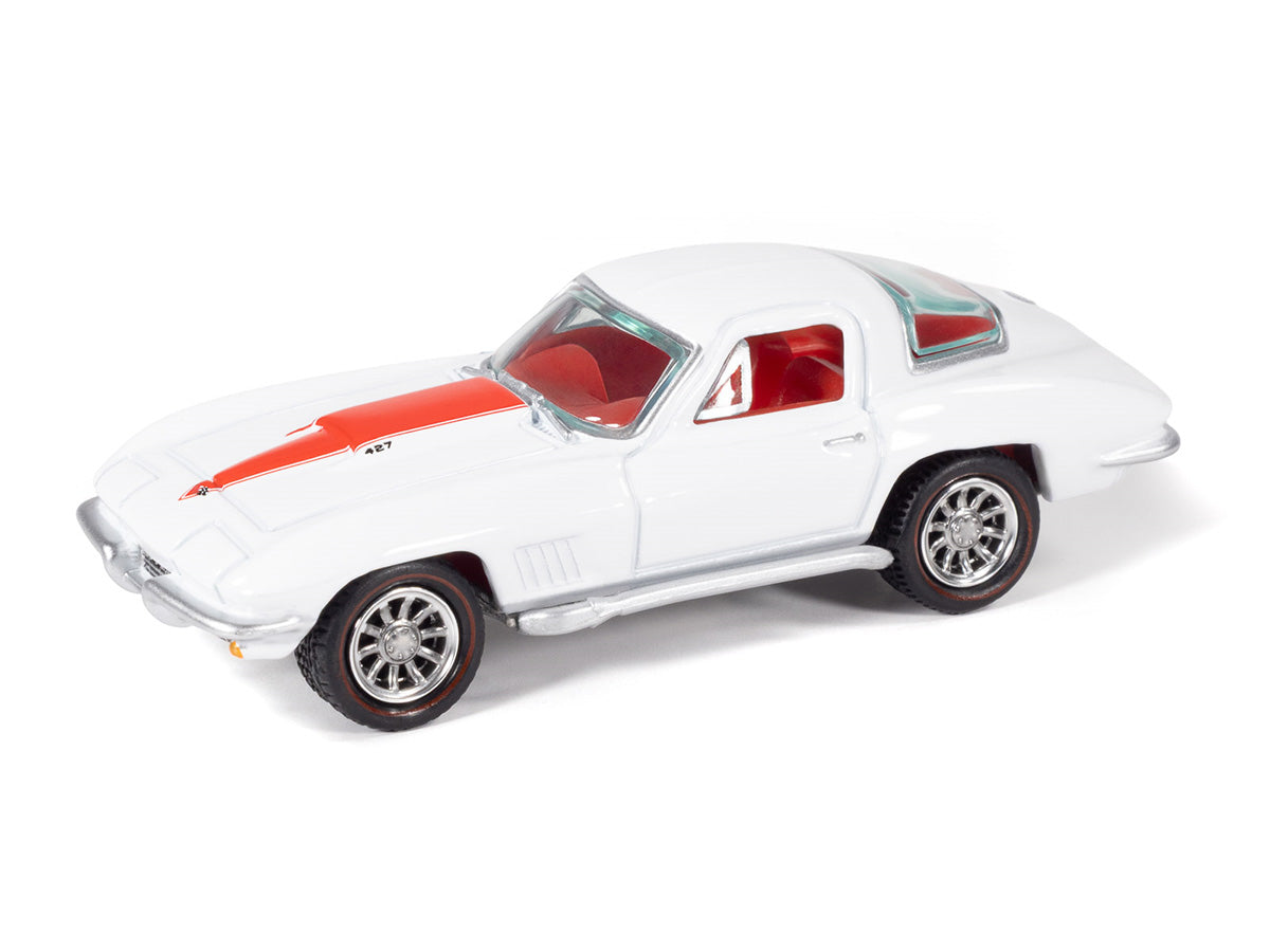 Johnny Lightning 1:64 Muscle Cars 2025 Release 3A – Ensemble de 6 voitures – Mecum Auctions – JLMC035-3A