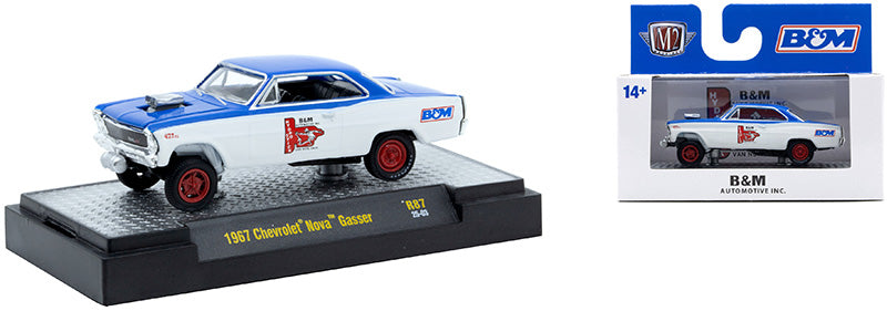 B&M Automotive - 1967 Chevrolet Nova Gasser (M2 Machines-Detroit-Muscle Release 87)