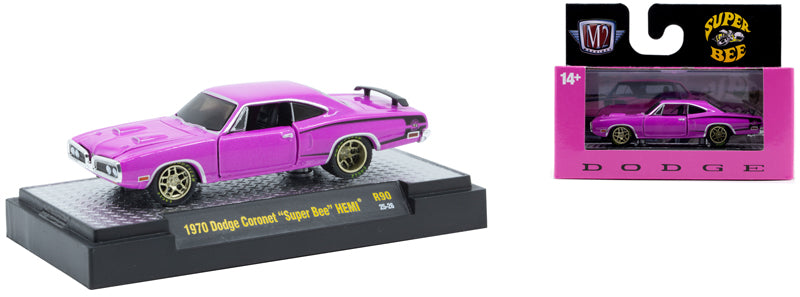 1970 Dodge Coronet Super Bee Hemi (M2 Machines Detroit Muscle 32600-90)