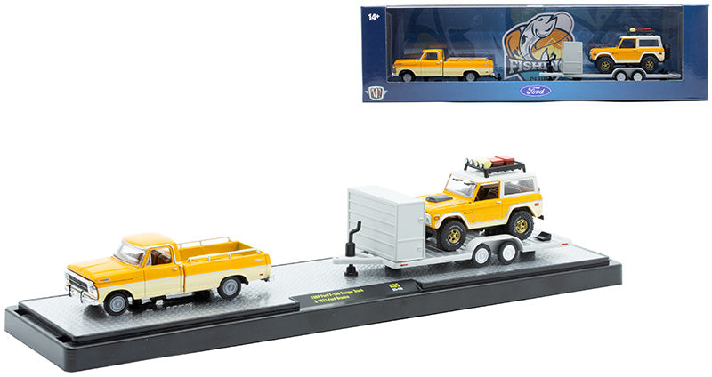 1969 Ford F-100 Ranger Pickup Truck and 1971 Ford Bronco (M2 Auto-Haulers Release 85)
