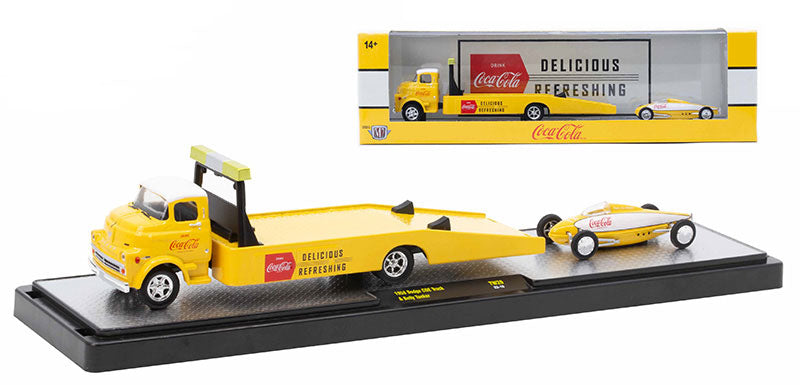 "Coca-Cola" 1958 Dodge COE Truck and Belly Tanker
