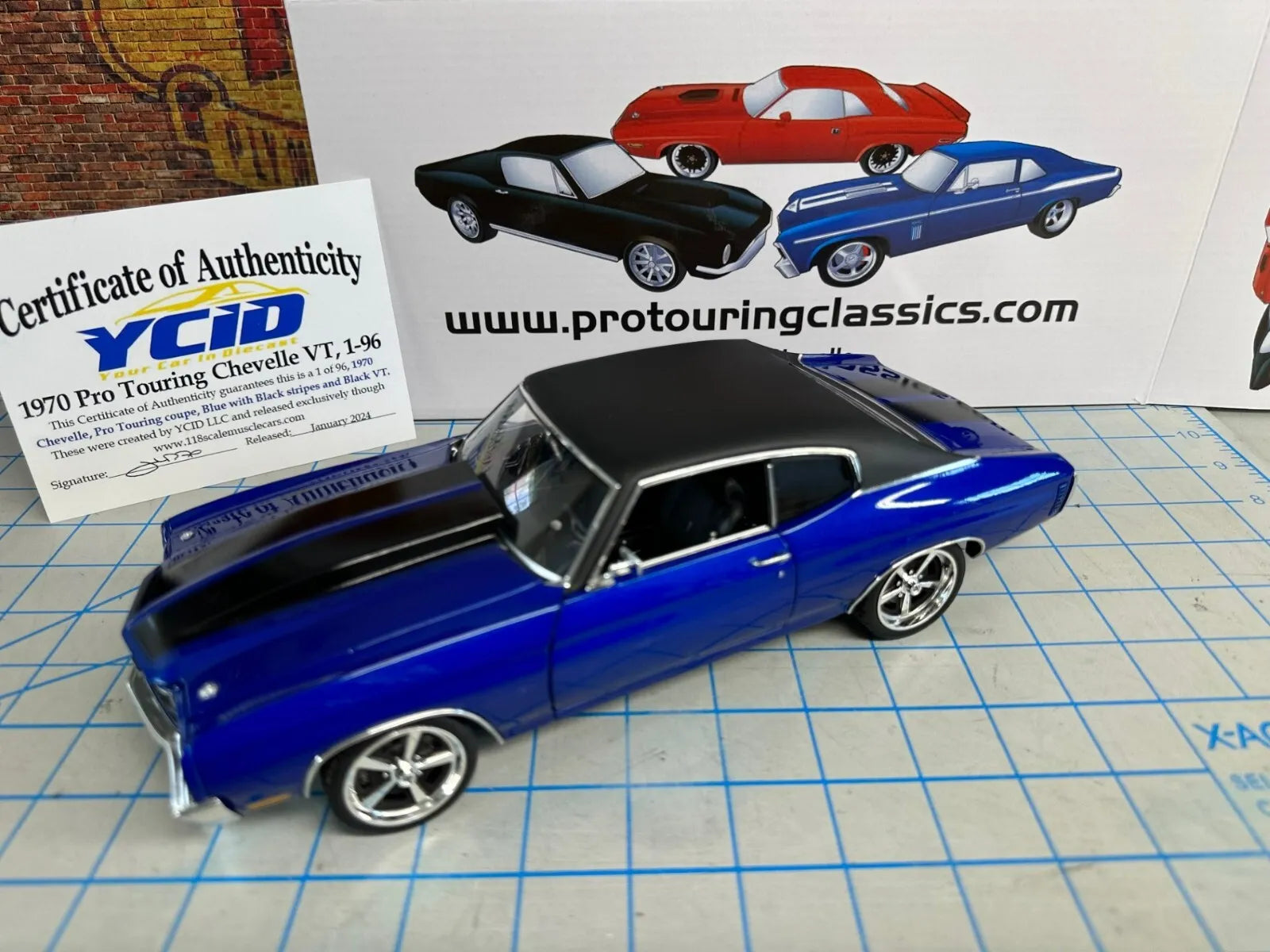 1970 Chevelle avec/with Vinyl Top "Pro Touring Classic" (Limitée à 96 unités seulement-Limited to 96 units only)