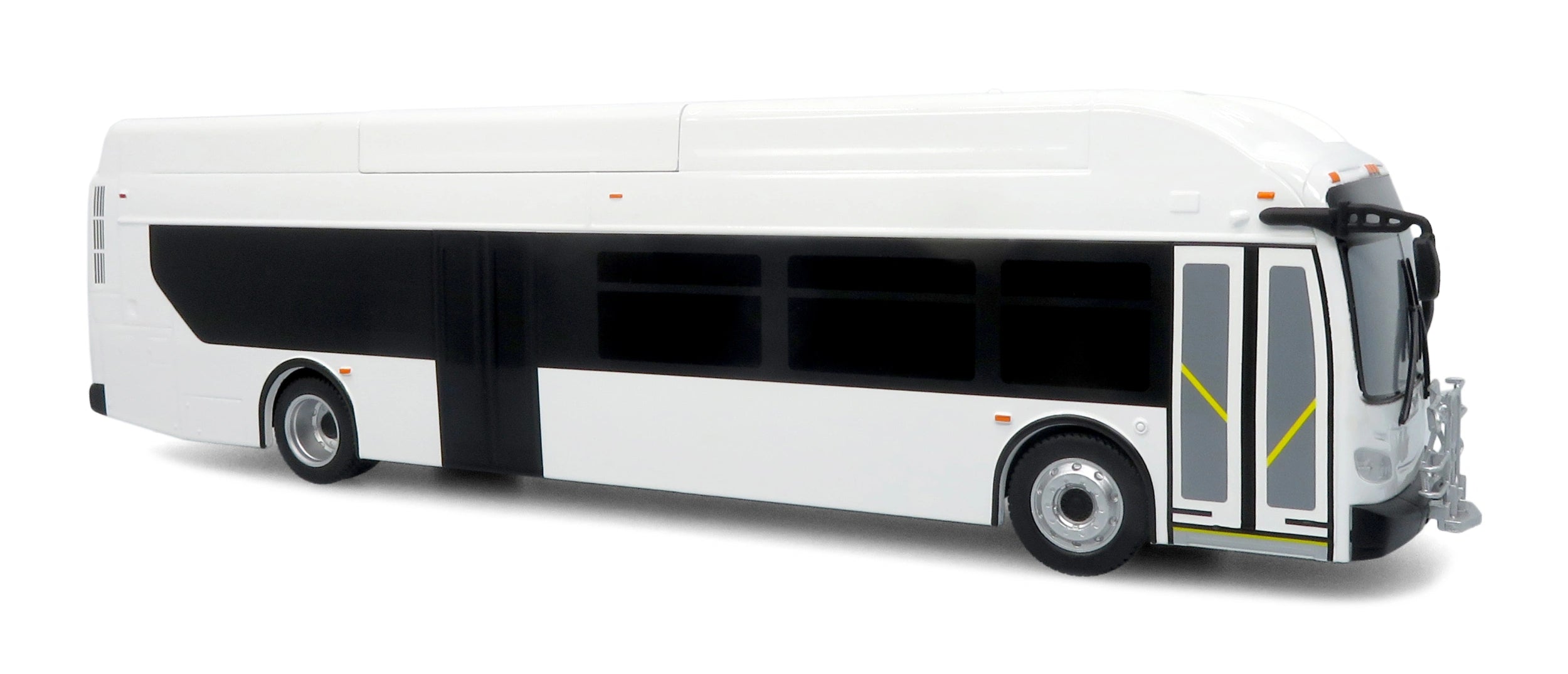NFI Xcelsior XN40 Transit Bus: Blank White