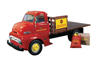 Ford COE 1953 Stake Truck "New Holland Parts and Service"