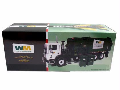 Mack MR "Waste Management" With Heil Side Load Refuse Truck