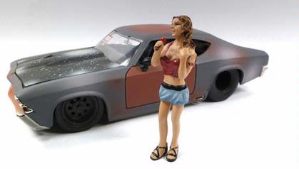 Figurine Look-out Girl "Monica"