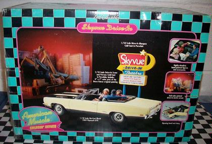 Plymouth GTX 1969 Ensemble Diorama Drive-In