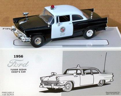 Ford Tudor Sedan 1956 &quot;LAPD Chief&