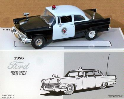 Ford Tudor Sedan 1956 "LAPD Chief&
