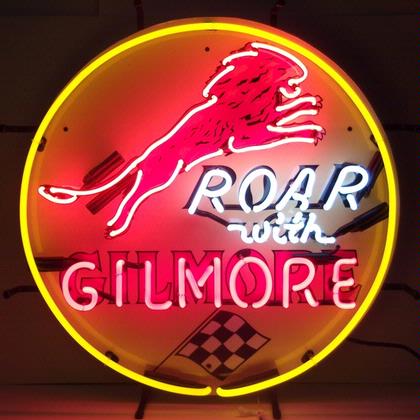 GILMORE GASOLINE NEON SIGN