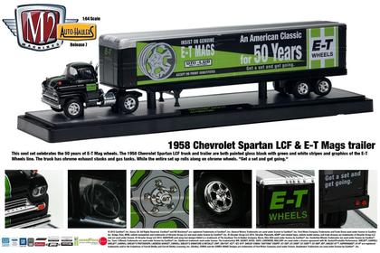 1958 Chevrolet Spartan LCF & E-T Mags Trailer